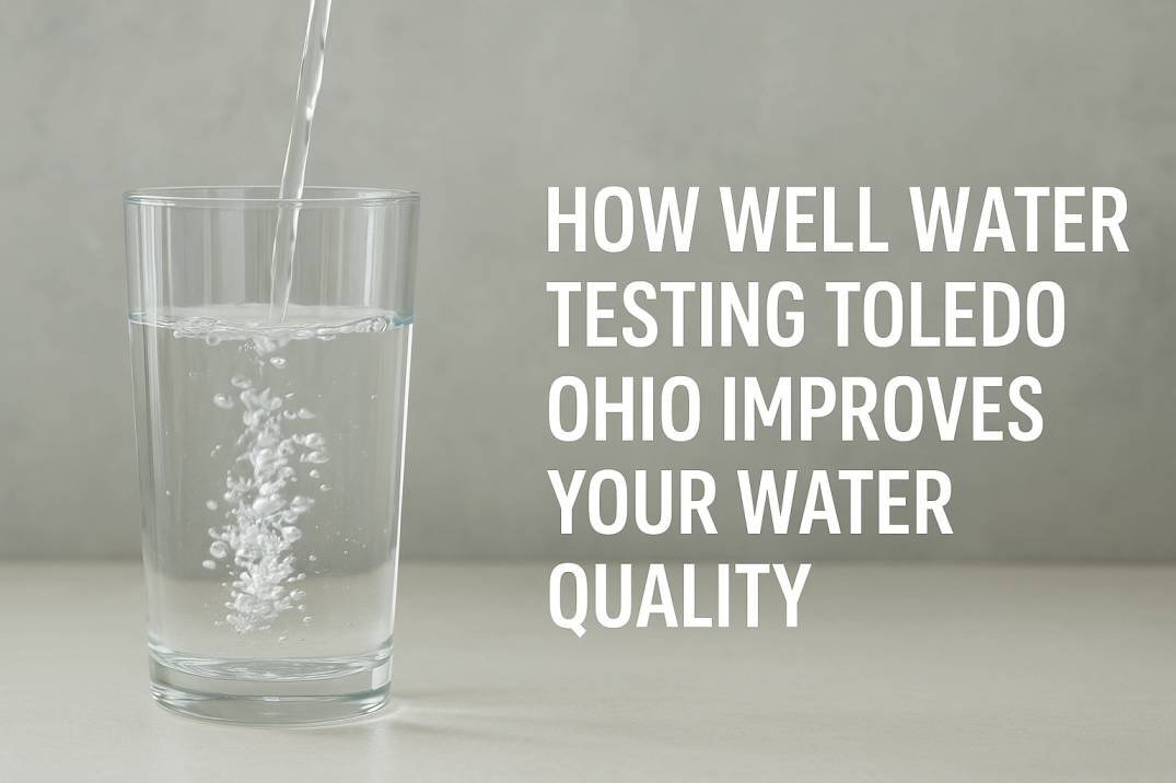 Well Water Testing Toledo Ohio Improves Your Water Quality