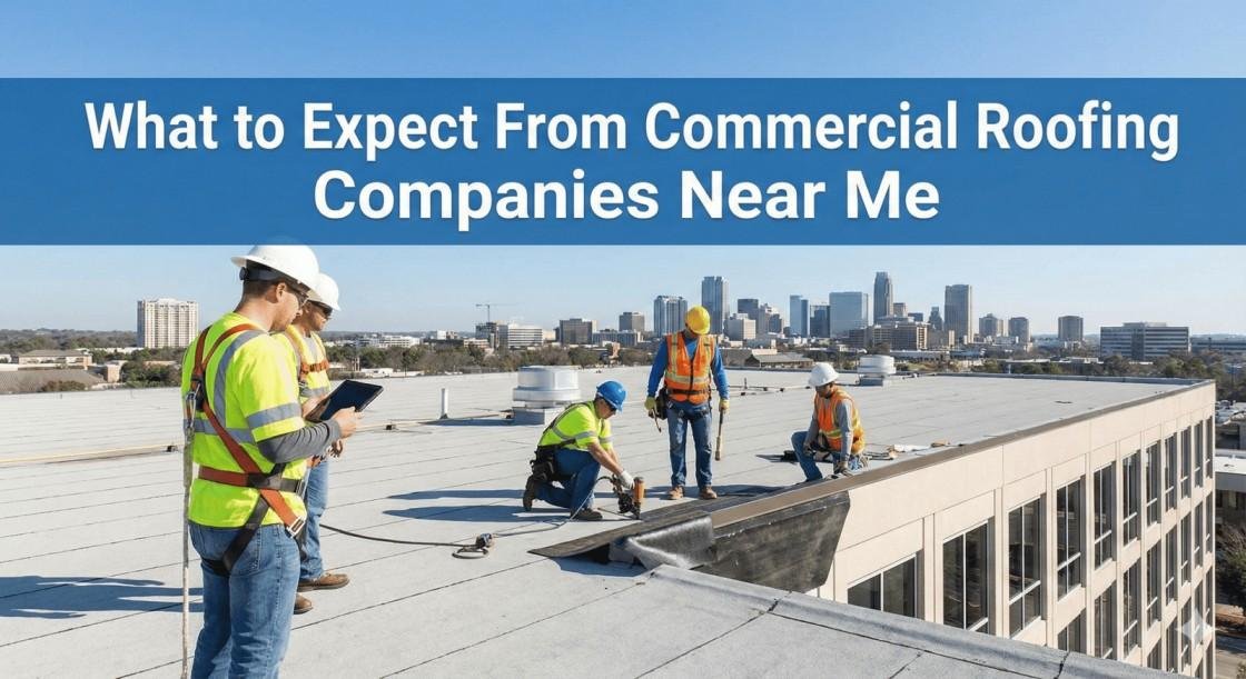 What to Expect From Commercial Roofing Companies Near Me