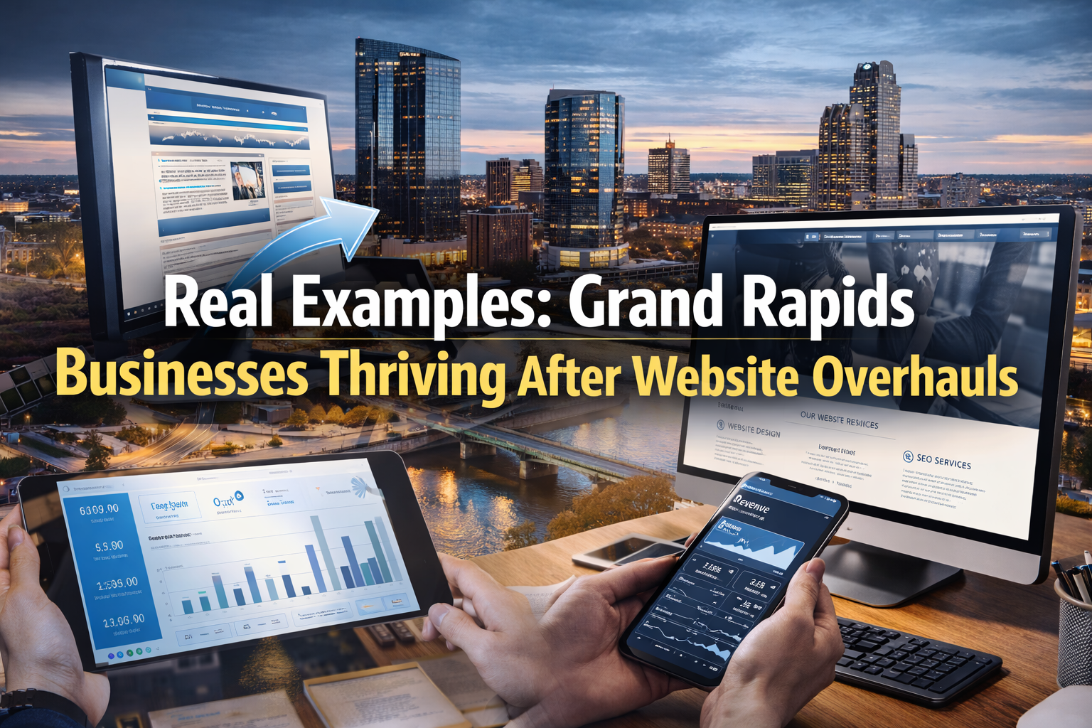 Real Examples: Grand Rapids Businesses Thriving After Website Overhauls