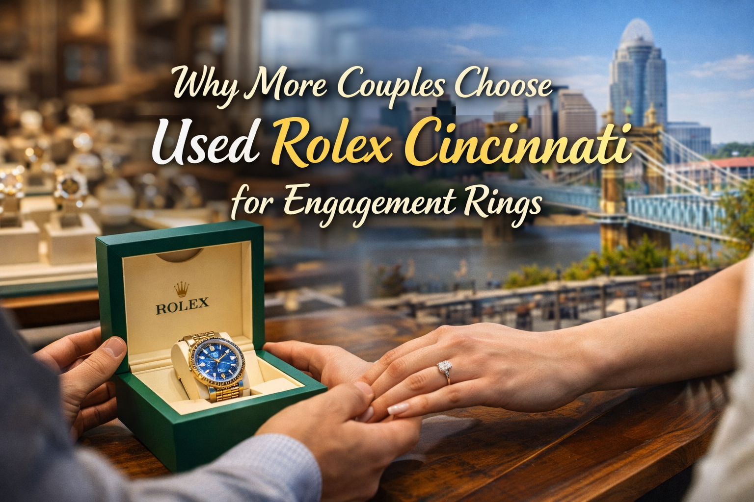 Why More Couples Choose Used Rolex Cincinnati for Engagement Rings