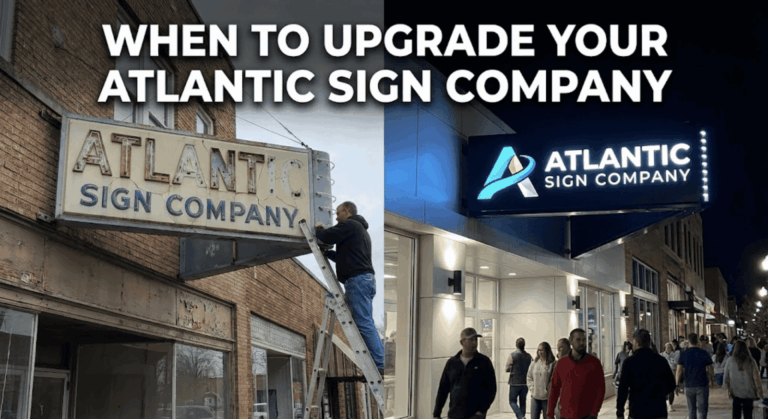 When to Upgrade Your Atlantic Sign Company