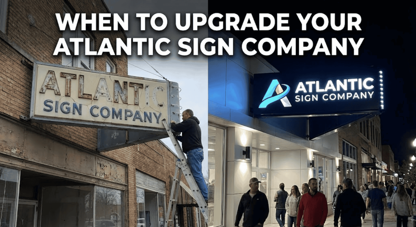 When to Upgrade Your Atlantic Sign Company