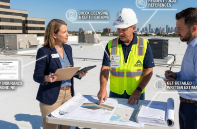 Best Practices for Hiring Commercial Roofing Companies