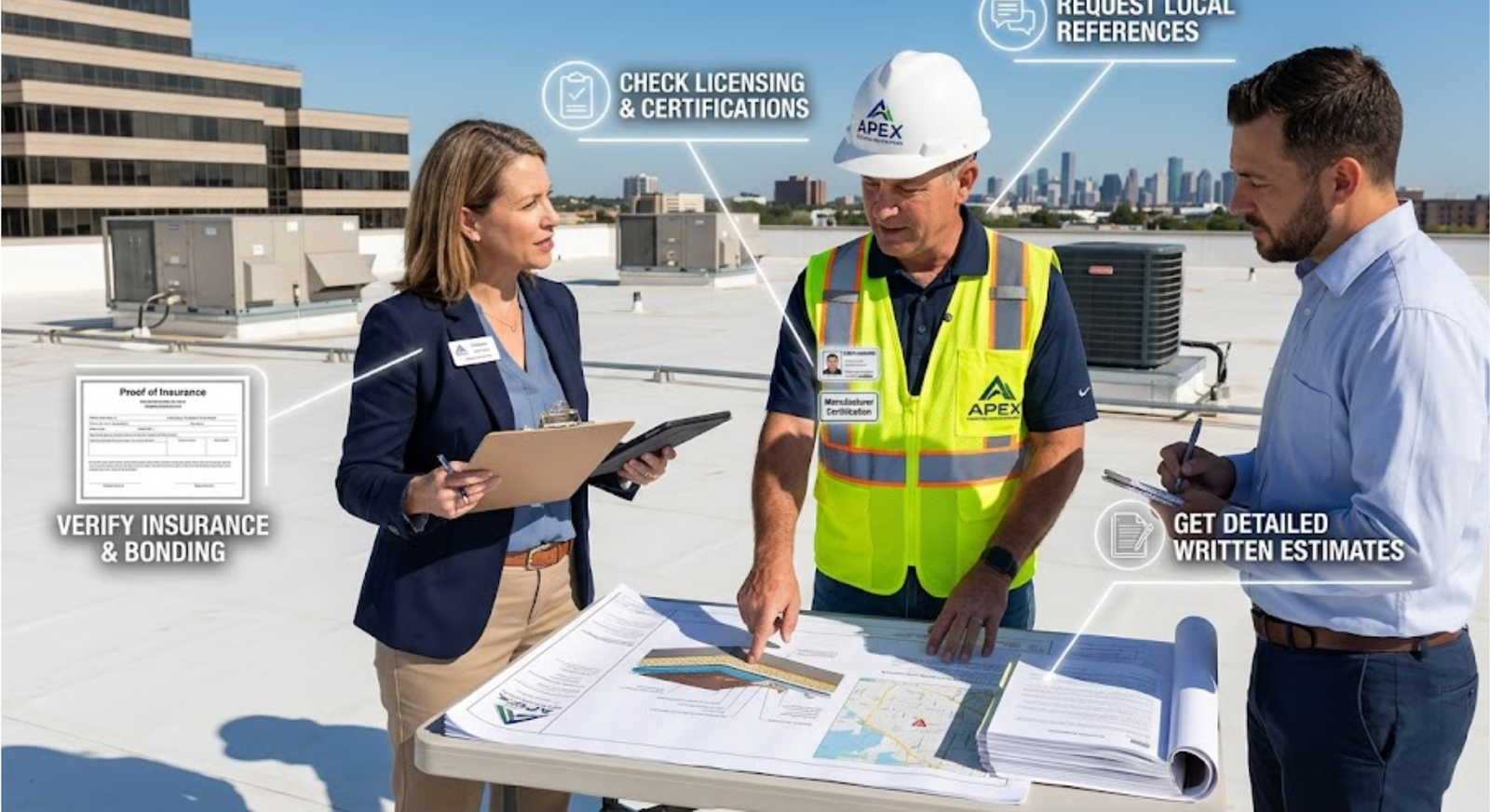 Best Practices for Hiring Commercial Roofing Companies