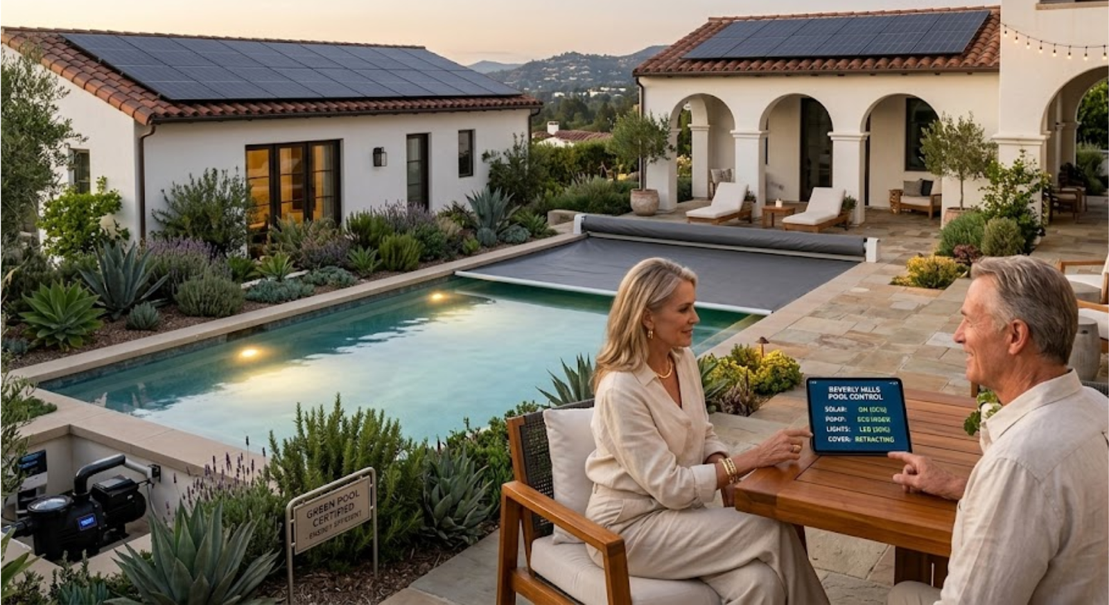 How to Make Your Pool Energy Efficient in Beverly Hills