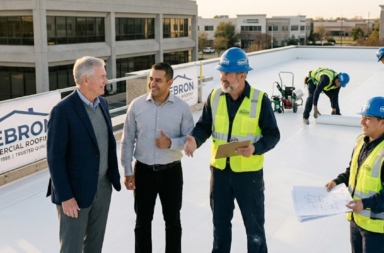 Why Commercial Property Owners Trust Hebron Commercial Roofing Company