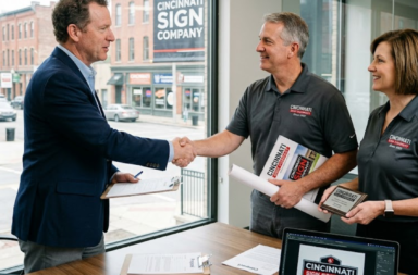 Best Practices When Hiring cincinnati sign company