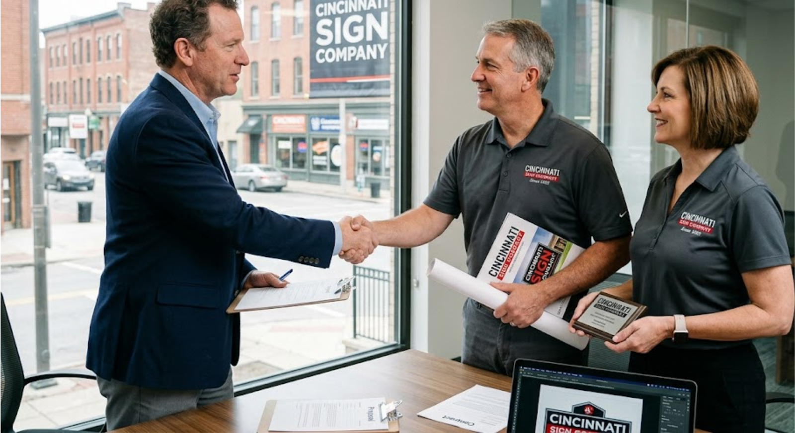 Best Practices When Hiring cincinnati sign company
