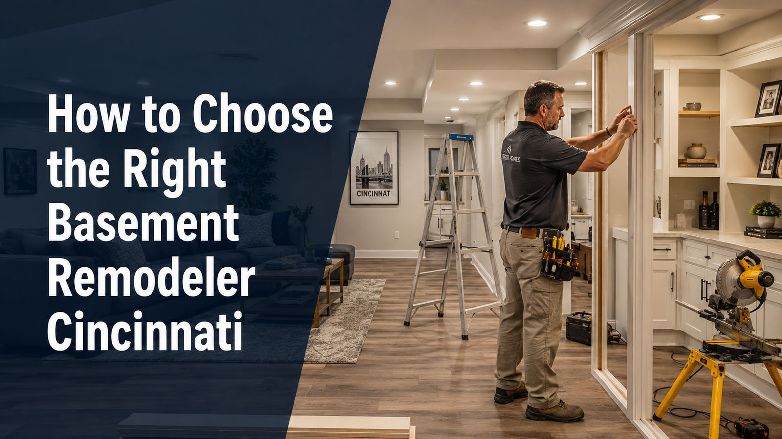 How to Choose the Right Basement Remodeler Cincinnati