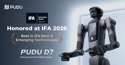 Pudu Robotics: PUDU D7 Named Honoree in IFA Innovation Awards for Best in IFA Next & Emerging Technologies