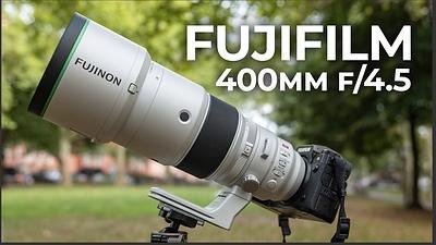 B&H Photo: FUJIFILM XF 400mm F4.5 R LM OIS WR Super-Telephoto Lens; YouTube First Look Video and More Info at B&H