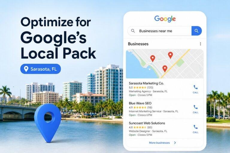 How to Optimize for Google’s Local Pack in Sarasota