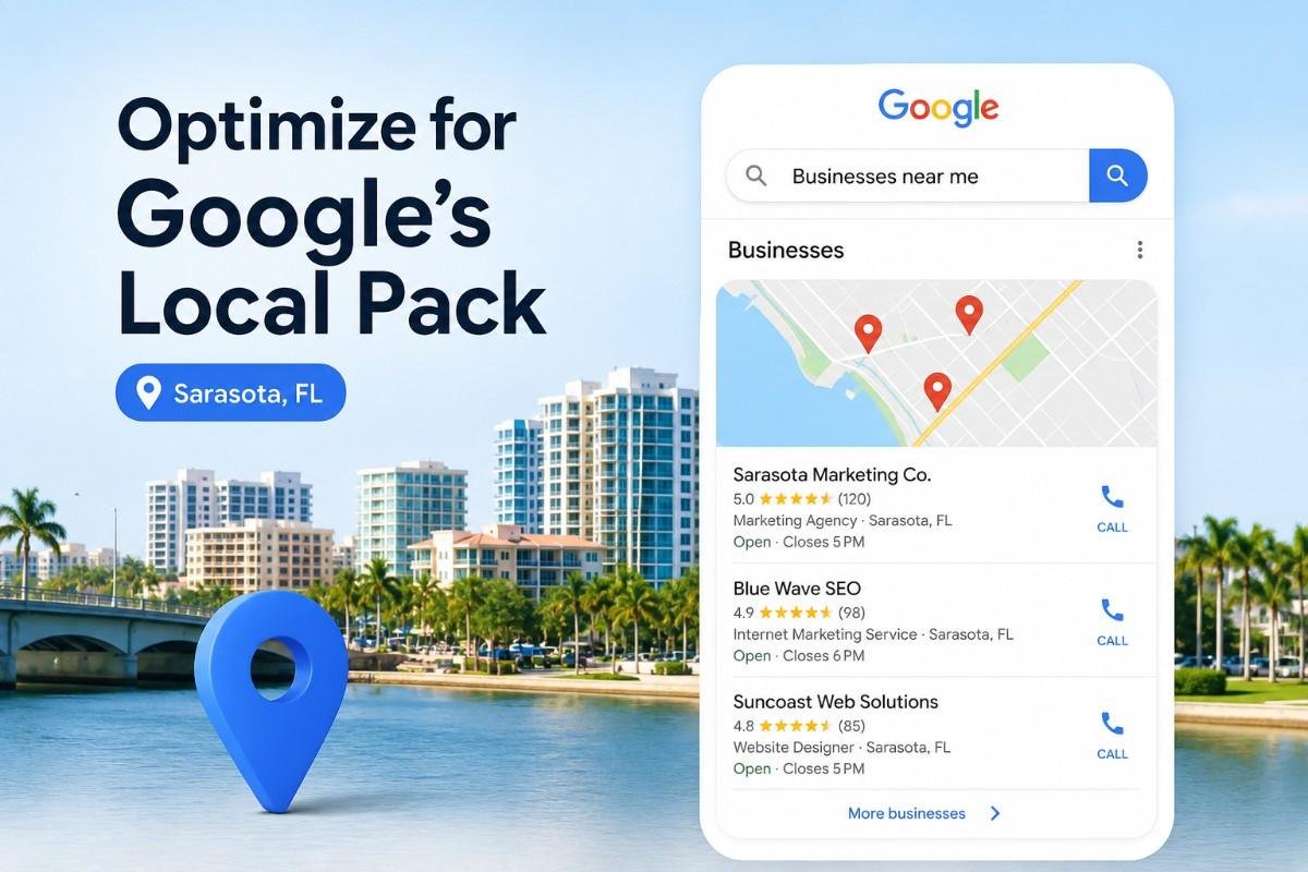 How to Optimize for Google’s Local Pack in Sarasota