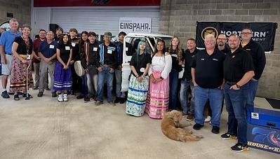 Northern Tool + Equipment Challenges Students from Flandreau Indian School to Transform 1976 Ford F-350 Into "America's…