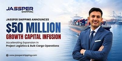 Jassper Shipping to Invest US$50M, Puts India at Center of Global Push