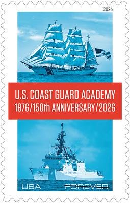 U.S. Postal Service: USPS Salutes the U.S. Coast Guard Academy's 150 Years