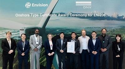 Envision Energy Accelerates the Evolution of Global Wind Technology with DNV Certification for TG Pro