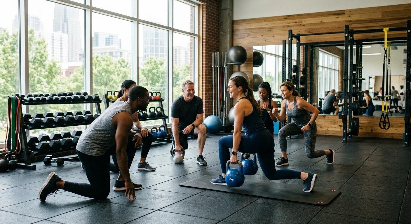 Small Group Training in Charlotte NC vs Traditional Gyms