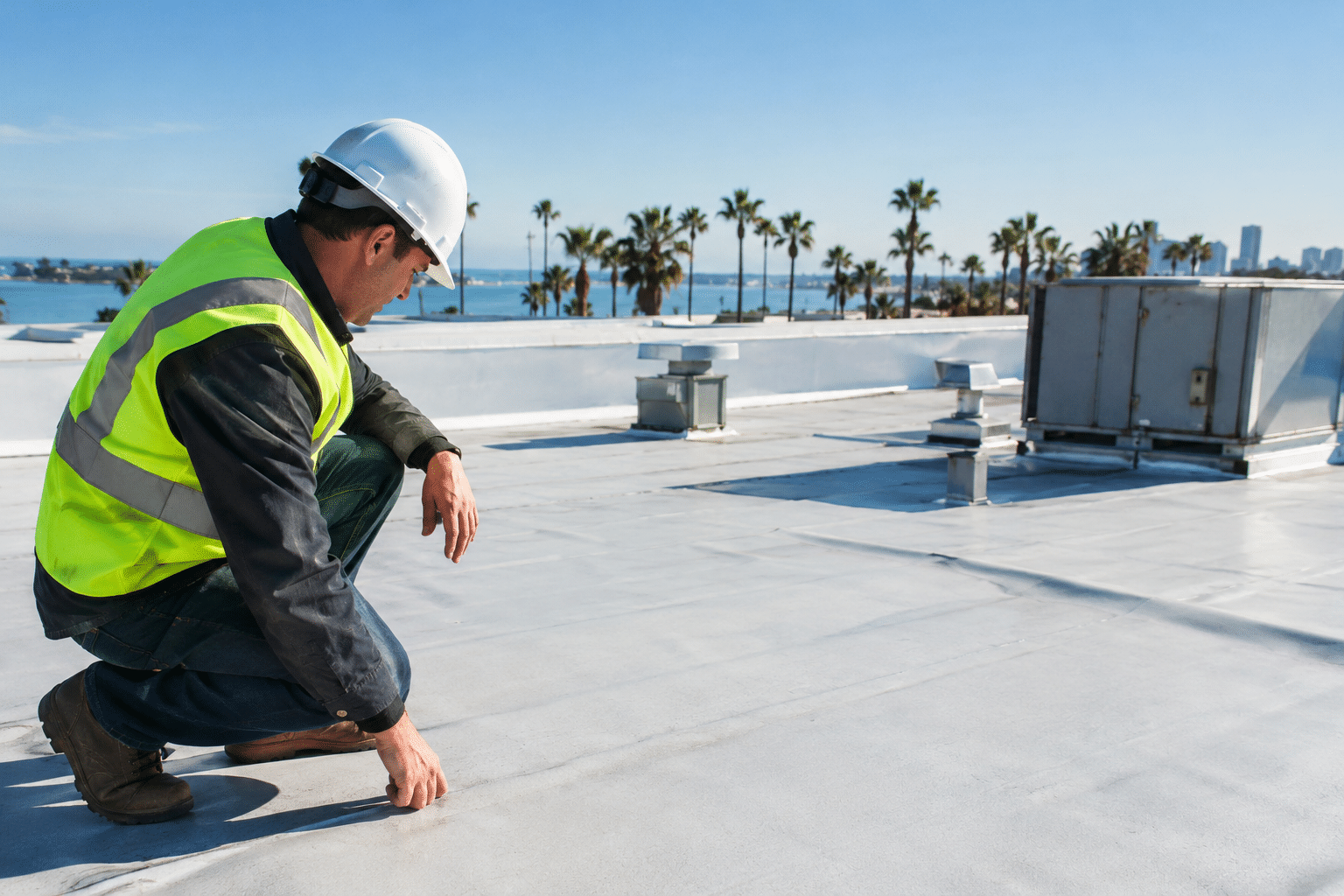 Commercial roofing in Long Beach protects tenants inventory and daily operations.