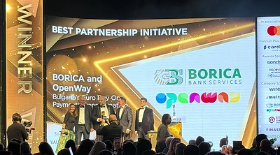 BORICA and OpenWay Win PAY360 Award for Bulgaria's Euro Payments Transformation
